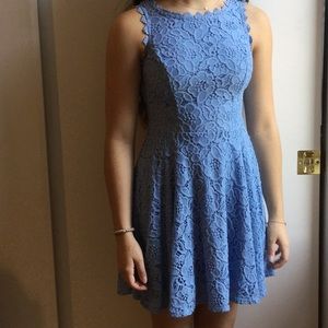 Macy's Juniors Lace Mini Dress